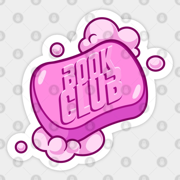 Book Club Sticker by NinthStreetShirts